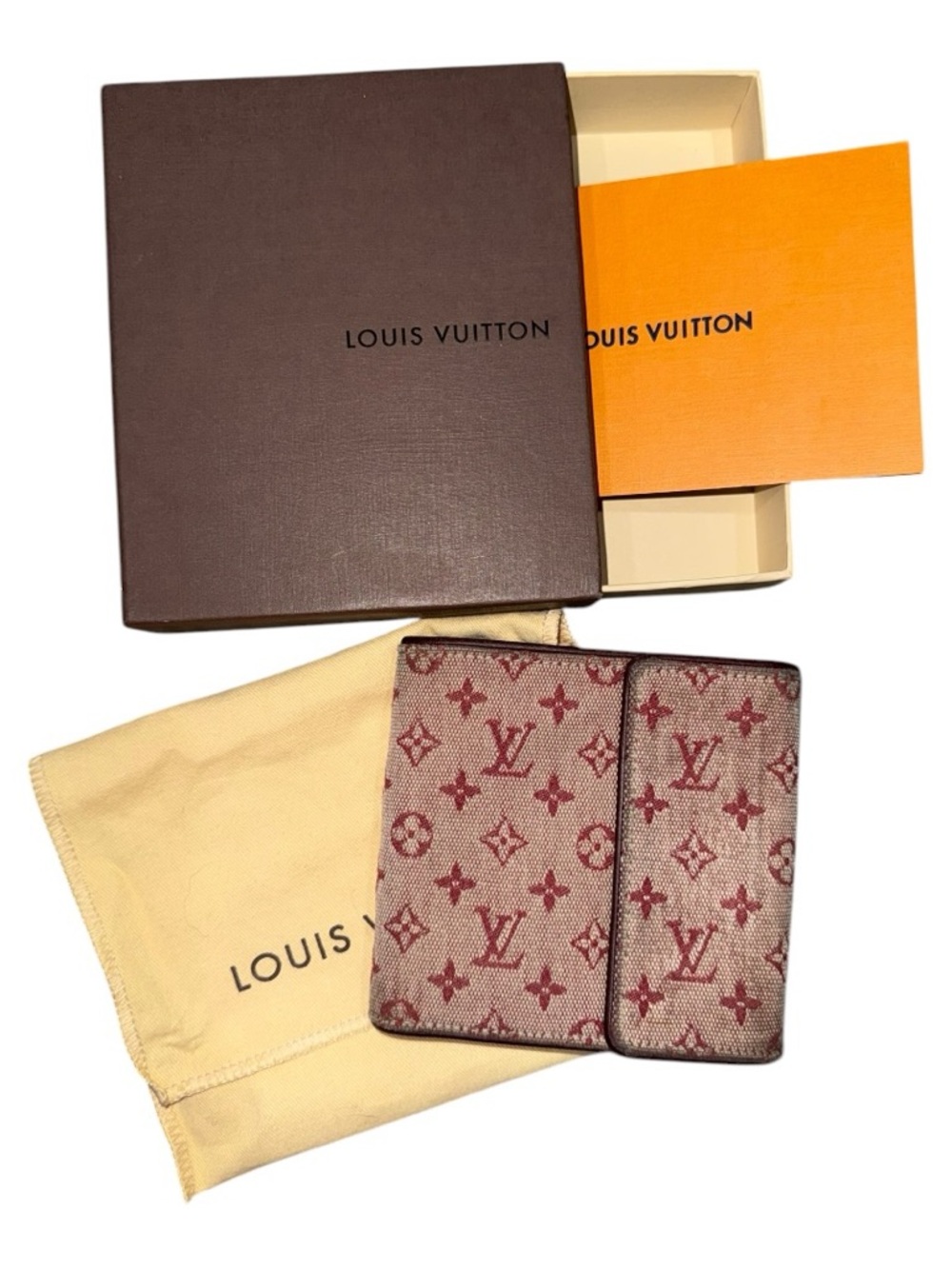 Louis Vuitton Mini Lin Oxford Blood